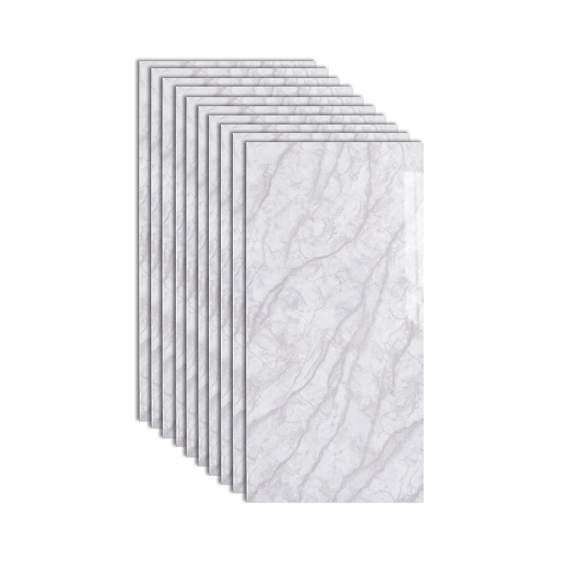 Lisslune | Plastic Peel and Stick Wall Tile Rectangular Waterproof Peel and Stick Wall Tile