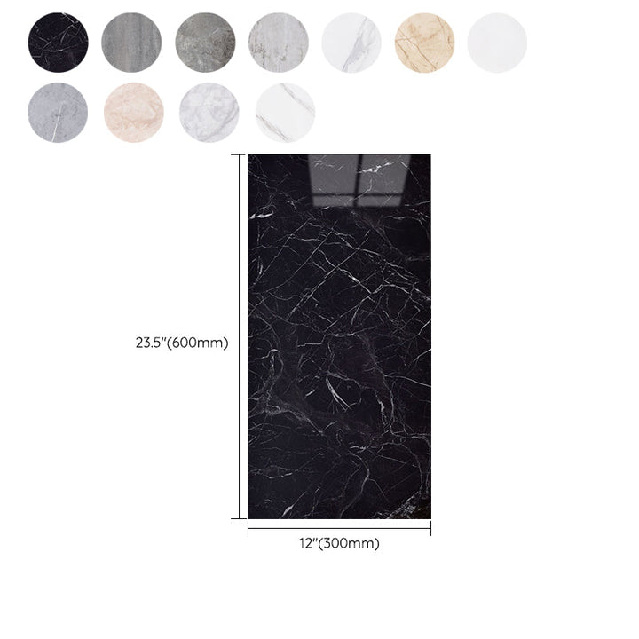 Lisslune | Plastic Peel and Stick Wall Tile Rectangular Waterproof Peel and Stick Wall Tile