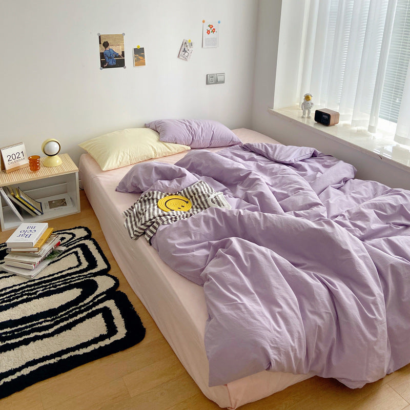 Rynx Aesthetic Pastel Color Combo Bedding Set