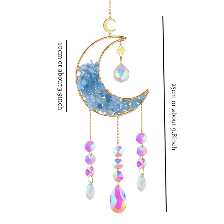 Lisslune | Moon crystal sun catcher