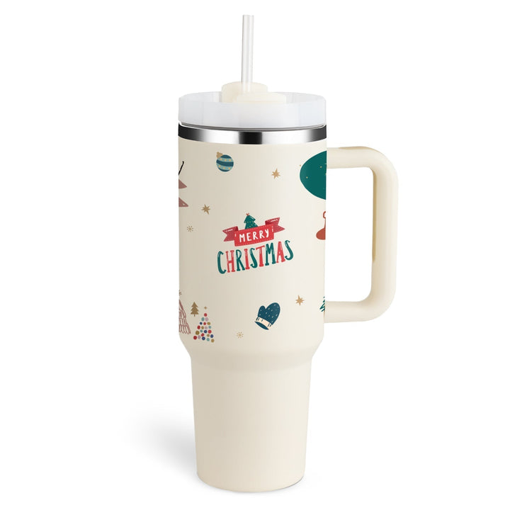 Lisslune | ChillMug - Insulated Drink Mug with Straw