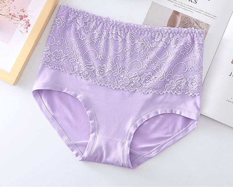 Lisslune | 4pcs/set High Elastic Lace Panties
