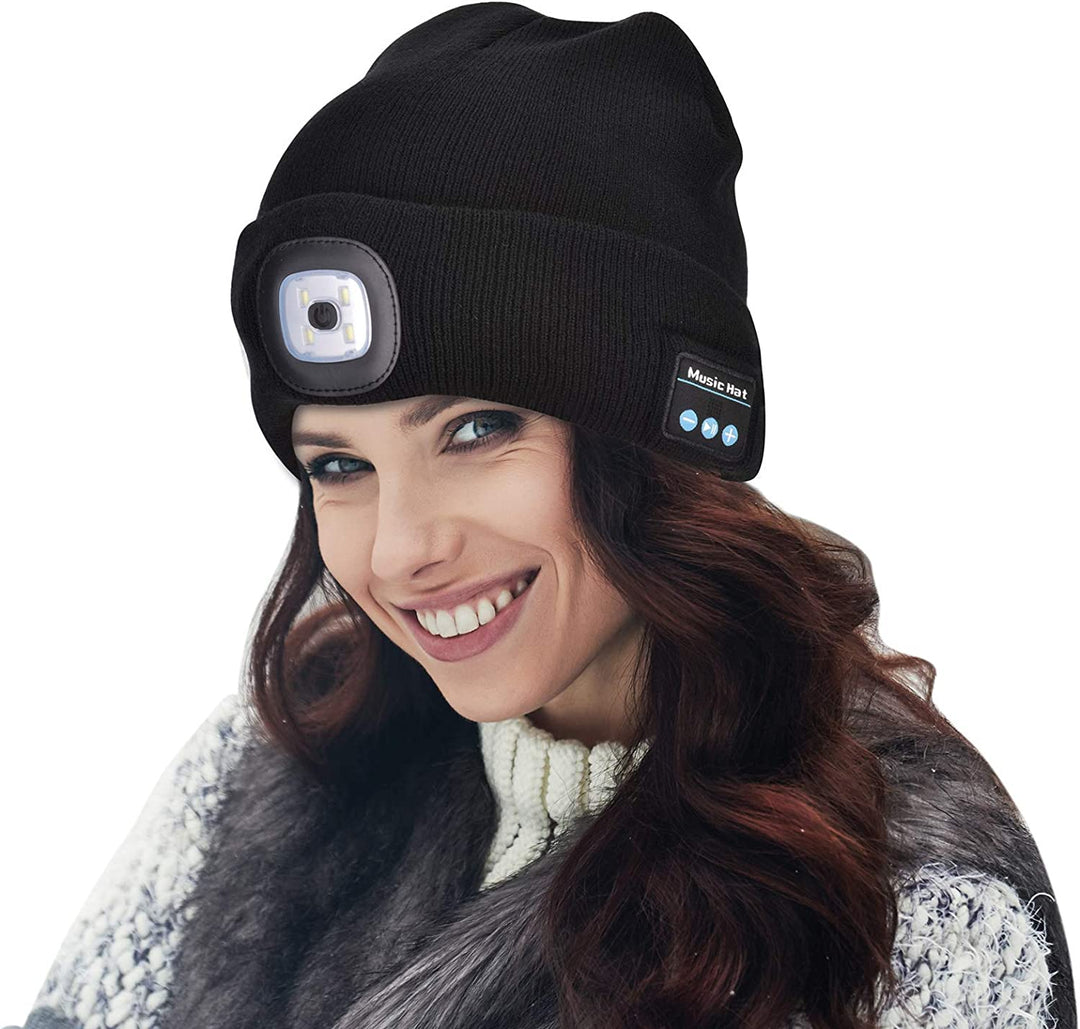 Lisslune | Bluetooth Beanie Hat Light Wireless Headphones