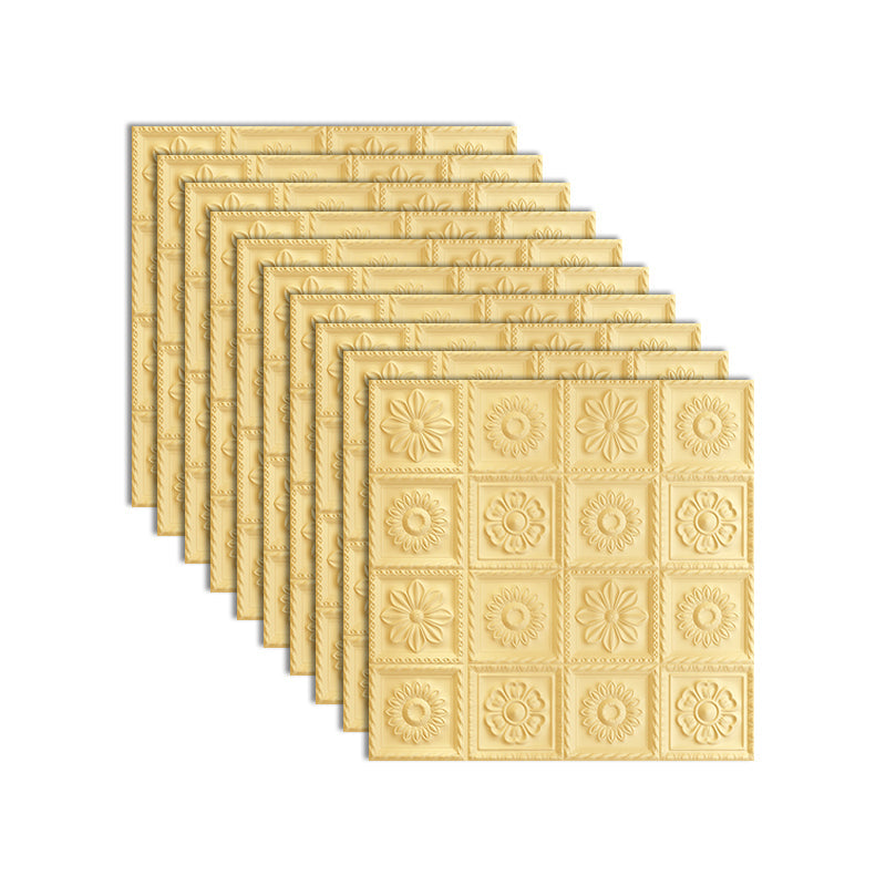 Lisslune | Industrial 3D-Print Wall Shelf Bathroom Living Room Wall Panels Set of 10