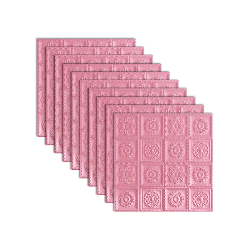 Lisslune | Industrial 3D-Print Wall Shelf Bathroom Living Room Wall Panels Set of 10
