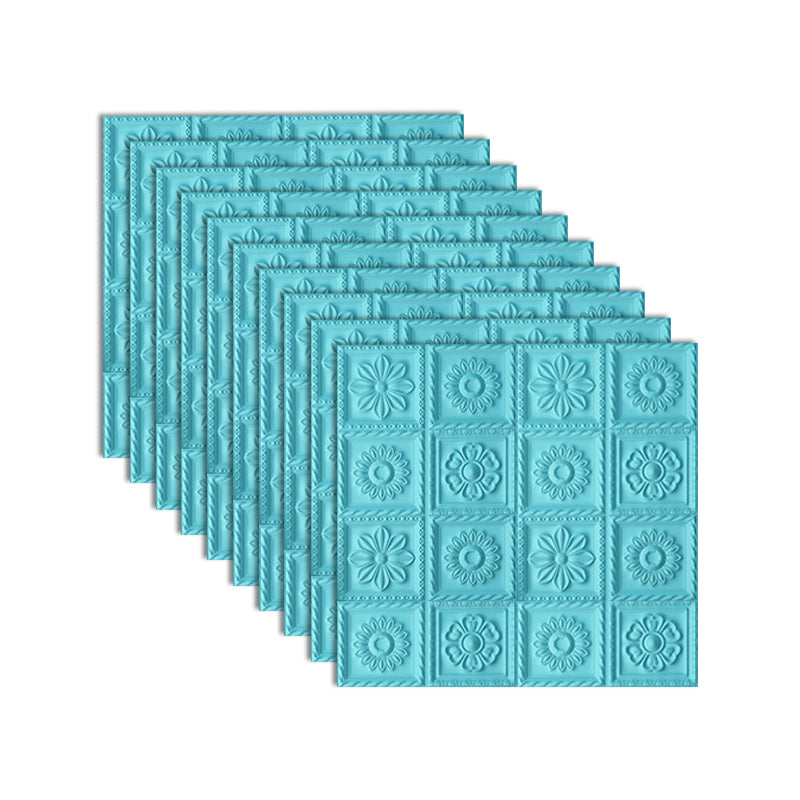Lisslune | Industrial 3D-Print Wall Shelf Bathroom Living Room Wall Panels Set of 10