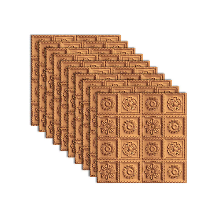 Lisslune | Industrial 3D-Print Wall Shelf Bathroom Living Room Wall Panels Set of 10