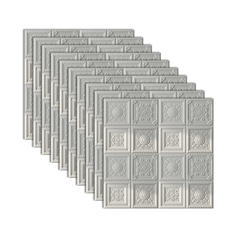 Lisslune | Industrial 3D-Print Wall Shelf Bathroom Living Room Wall Panels Set of 10