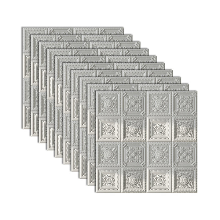 Lisslune | Industrial 3D-Print Wall Shelf Bathroom Living Room Wall Panels Set of 10