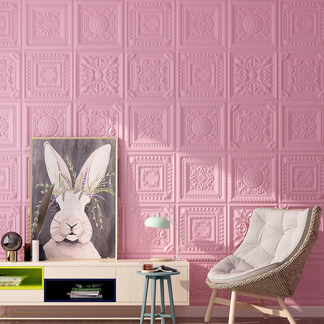 Lisslune | Industrial 3D-Print Wall Shelf Bathroom Living Room Wall Panels Set of 10