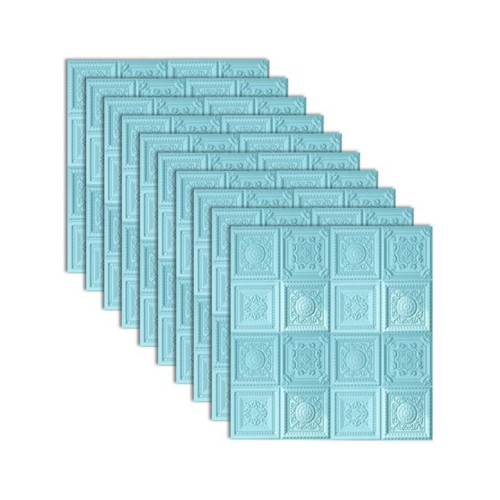 Lisslune | Industrial 3D-Print Wall Shelf Bathroom Living Room Wall Panels Set of 10