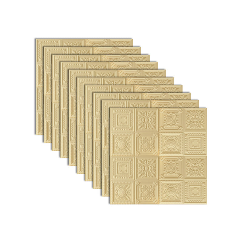 Lisslune | Industrial 3D-Print Wall Shelf Bathroom Living Room Wall Panels Set of 10
