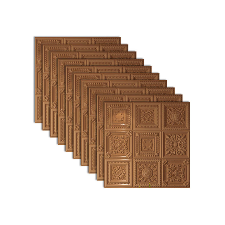 Lisslune | Industrial 3D-Print Wall Shelf Bathroom Living Room Wall Panels Set of 10