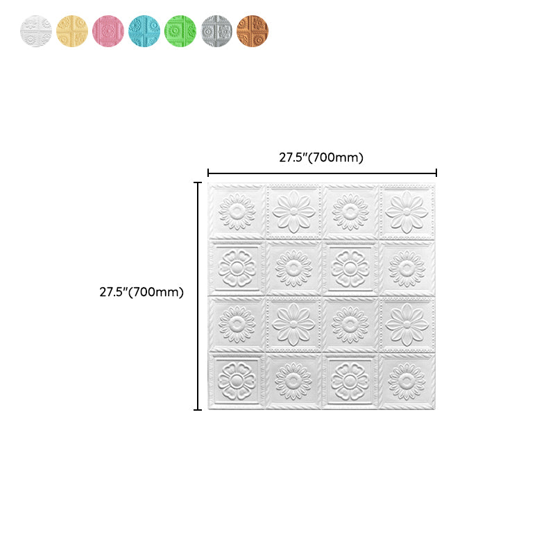 Lisslune | Industrial 3D-Print Wall Shelf Bathroom Living Room Wall Panels Set of 10