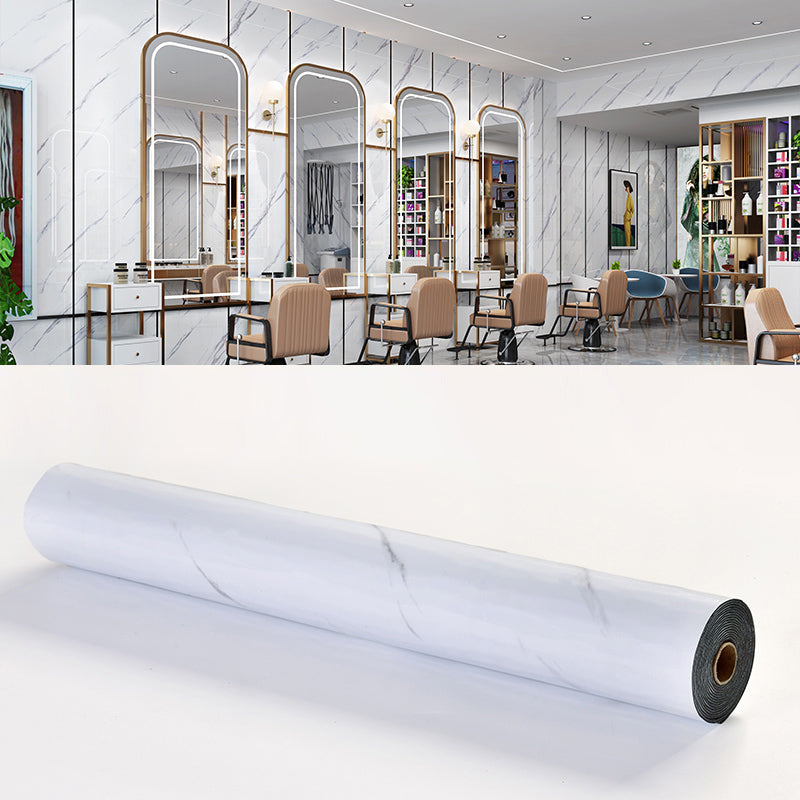 Lisslune | Modern Pearl Wall Bowl PVC Wall Access Plate Peel and Adhesion Tin Plate