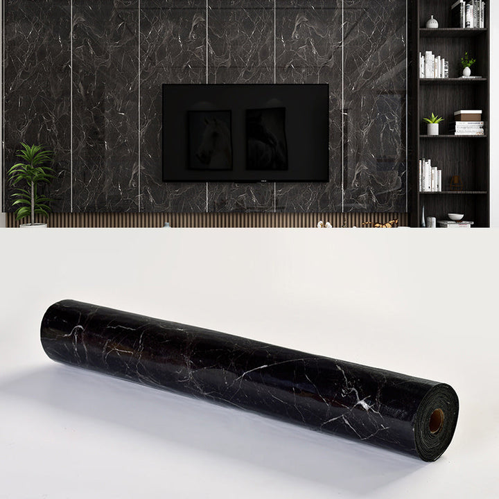 Lisslune | Modern Pearl Wall Bowl PVC Wall Access Plate Peel and Adhesion Tin Plate