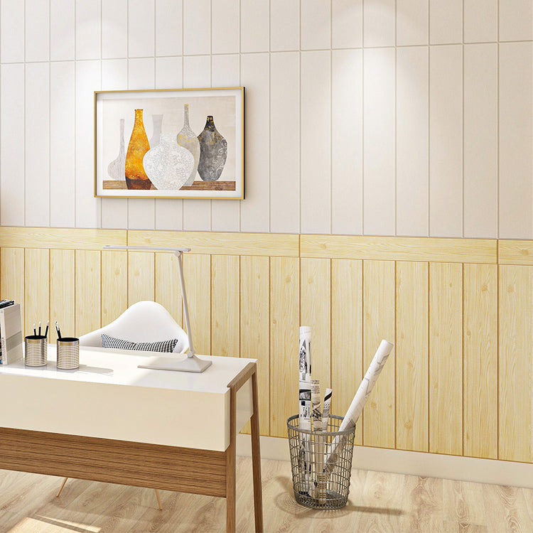 Lisslune | Contemporary Wall Paneling Interior Peel and Press Wall Paneling with Waterproof