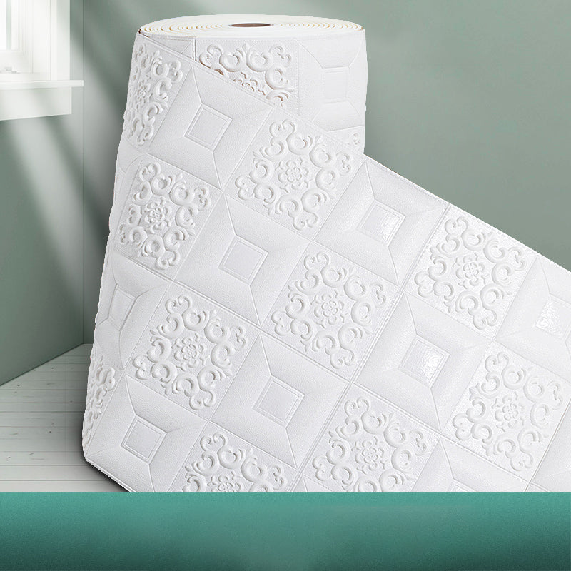 Lisslune | Modern 3D Relief Wall Panel Peel and Stick Waterproof Wall Cladding