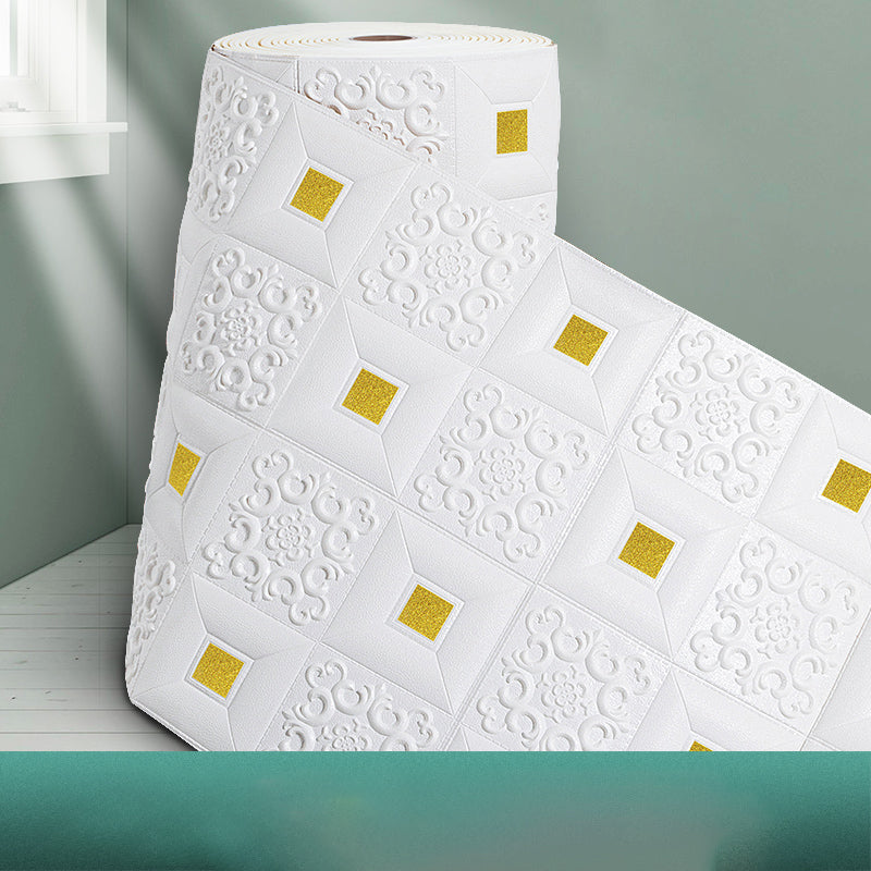 Lisslune | Modern 3D Relief Wall Panel Peel and Stick Waterproof Wall Cladding