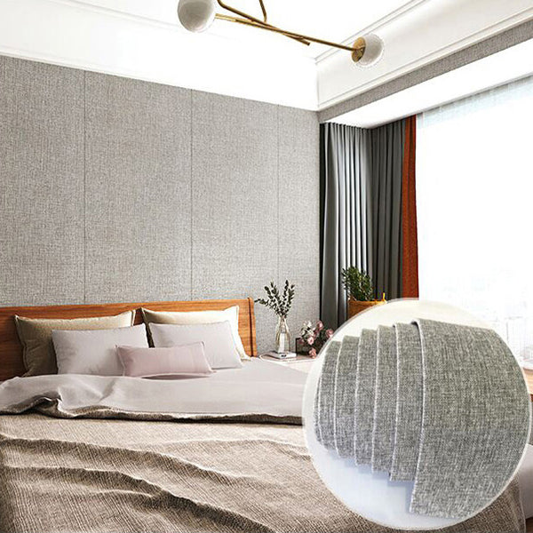 Lisslune | Contemporary Wall Tile Solid Peel-and-Stick Wall Covering