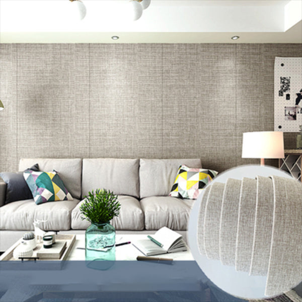 Lisslune | Contemporary Wall Tile Solid Peel-and-Stick Wall Covering