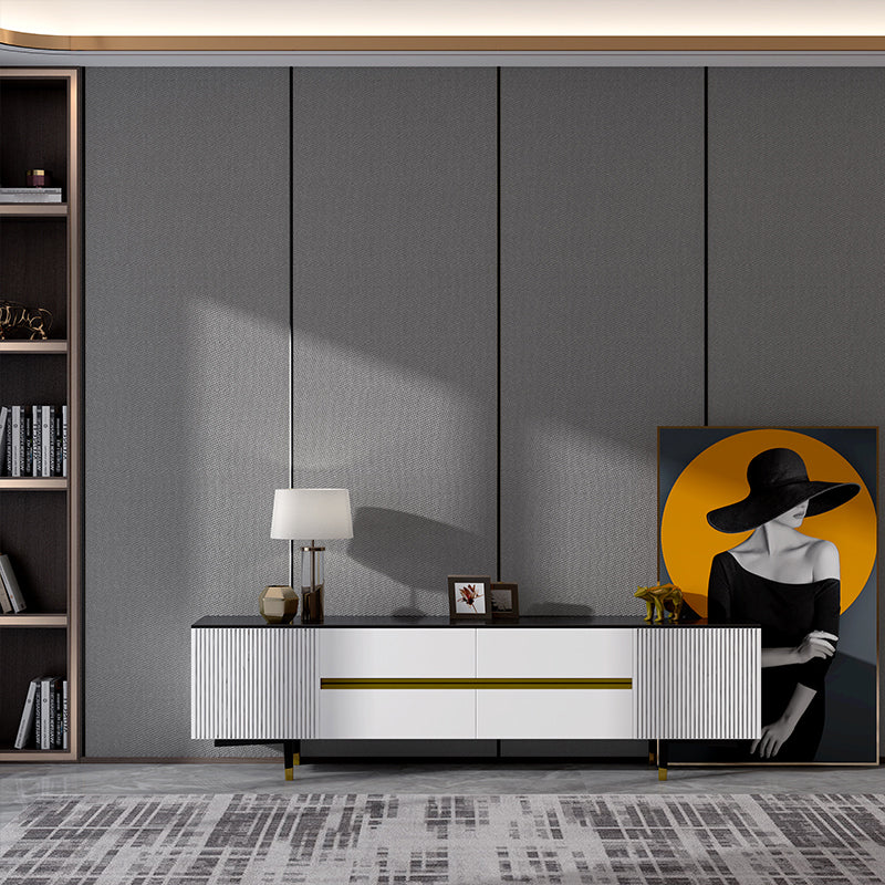 Lisslune | Contemporary Wall Paneling Panels Smooth Wall Indoor Padded Plank