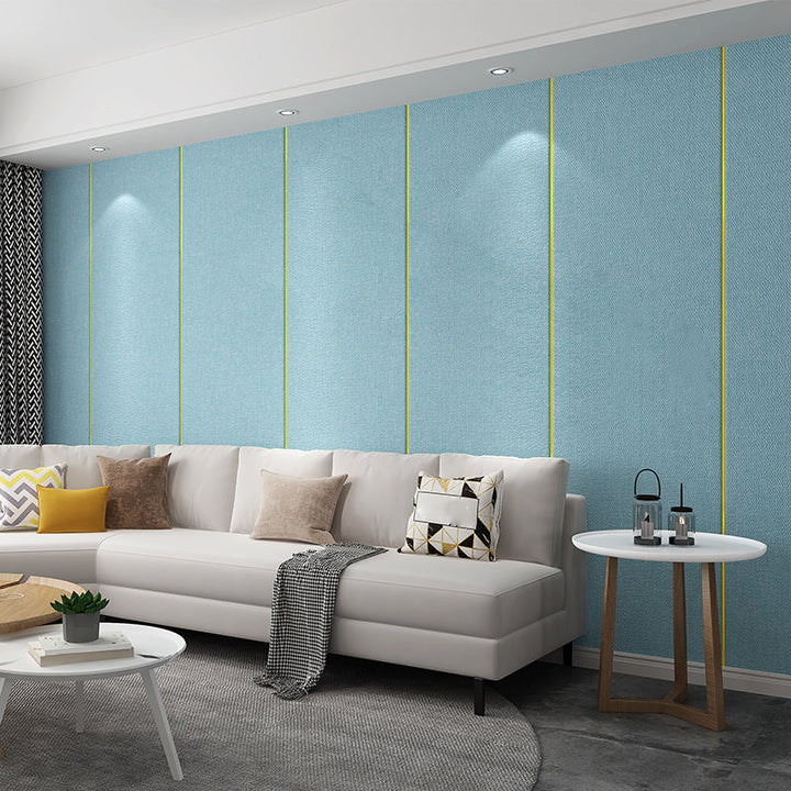 Lisslune | Contemporary Wall Paneling Panels Smooth Wall Indoor Padded Plank
