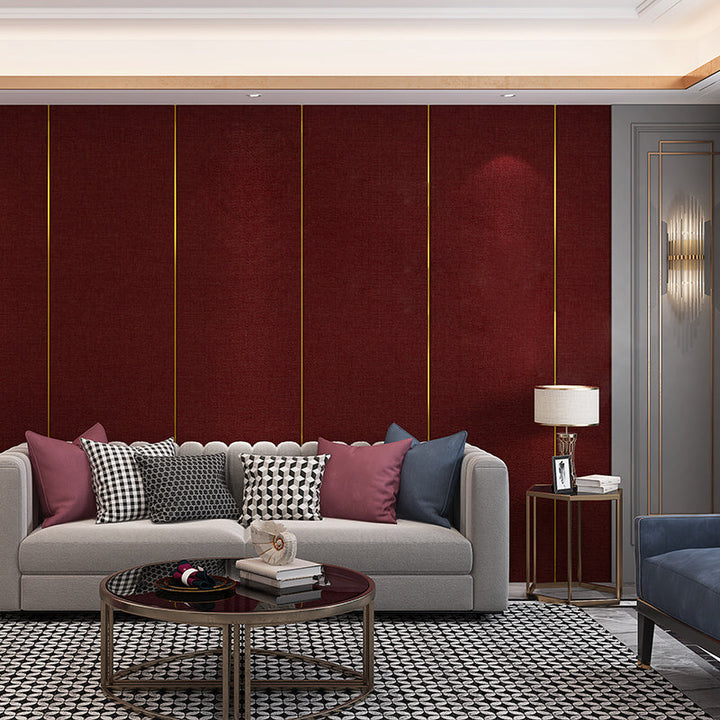 Lisslune | Contemporary Wall Paneling Panels Smooth Wall Indoor Padded Plank