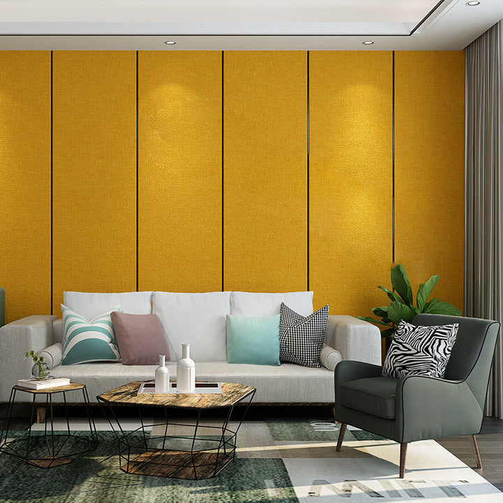 Lisslune | Contemporary Wall Paneling Panels Smooth Wall Indoor Padded Plank