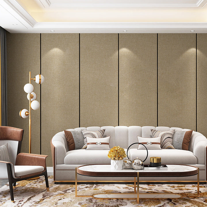 Lisslune | Contemporary Wall Paneling Panels Smooth Wall Indoor Padded Plank