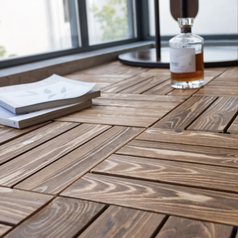 Lisslune | Tradition Waterproof Floor Tile Smooth Click Lock Pine Wood for the Living Room