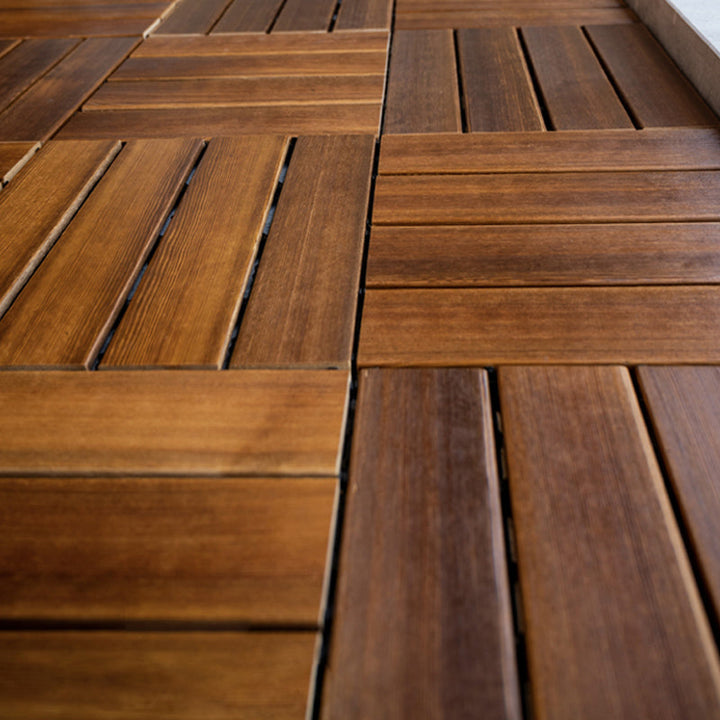 Lisslune | Tradition Waterproof Floor Tile Smooth Click Lock Pine Wood for the Living Room