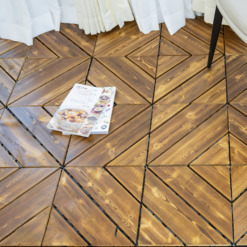 Lisslune | Tradition Waterproof Floor Tile Smooth Click Lock Pine Wood for the Living Room