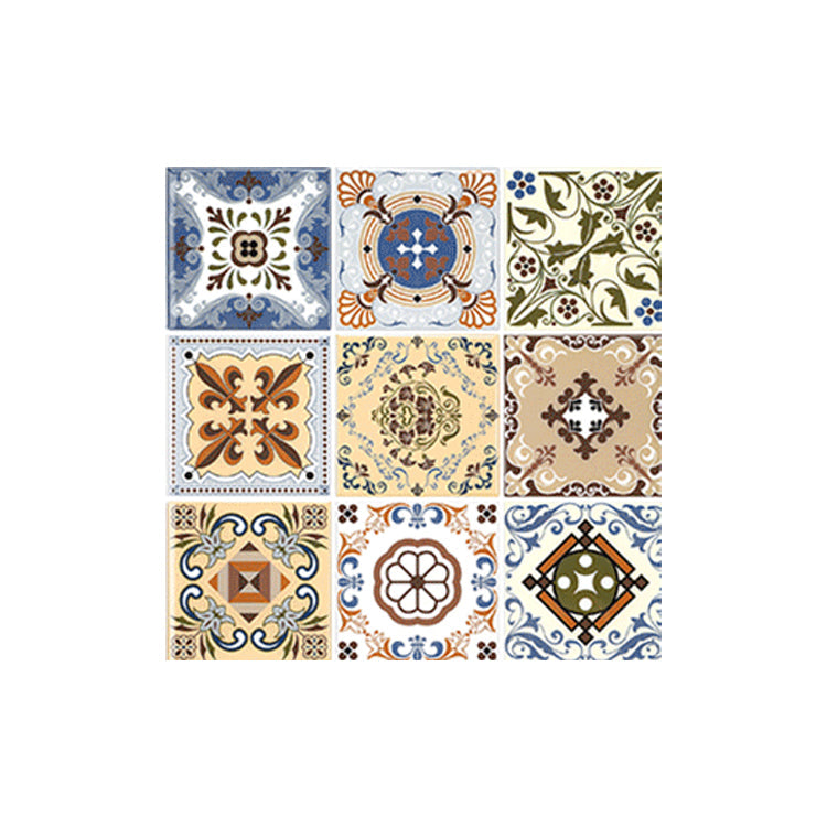 Lisslune | Plastic Peel & Stick Mosaic Tile Square Waterproof Peel and Stick Backplate