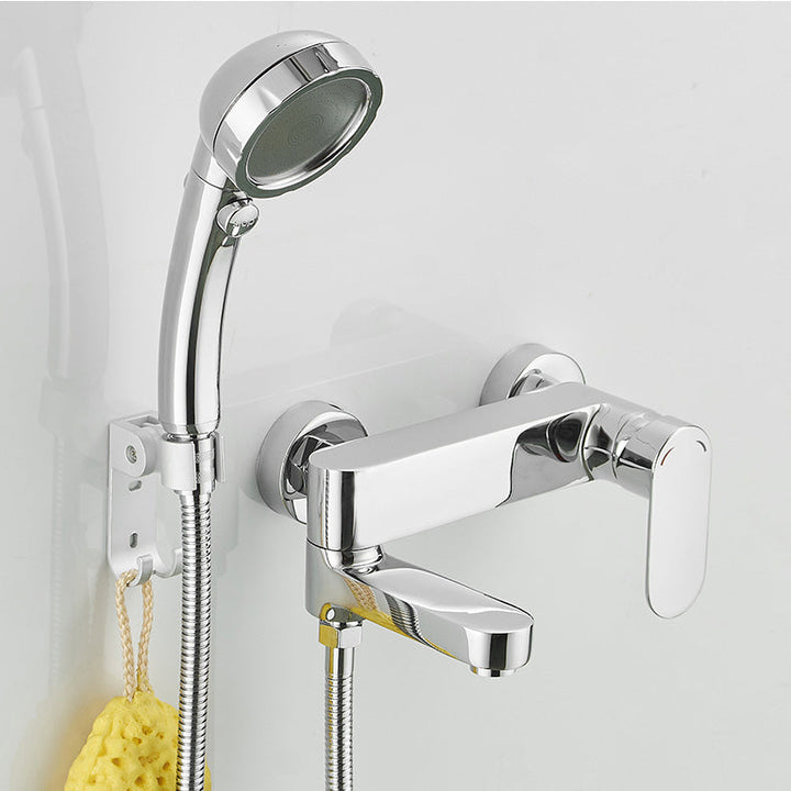 Lisslune | Modern Lever Mixer Bathtub Faucet Wall Mounted Bathtub Faucet