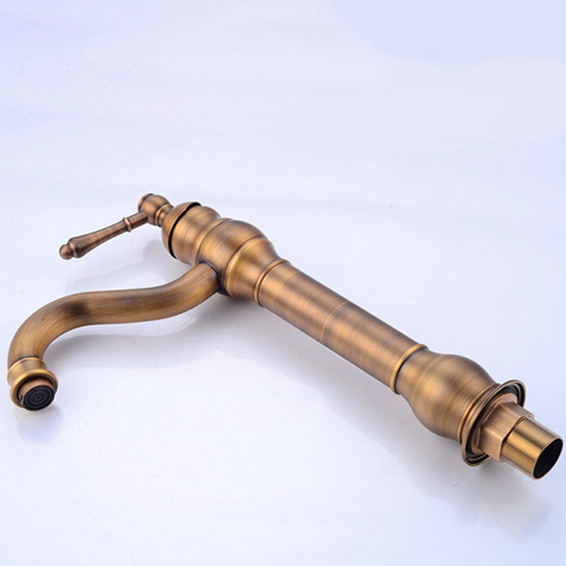 Lisslune | Vintage Bathroom Bathtub Faucet Single Lever Wall Mounted Bathtub Faucet