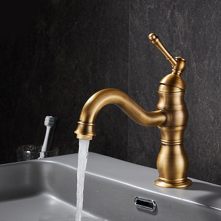 Lisslune | Vintage Bathroom Bathtub Faucet Single Lever Wall Mounted Bathtub Faucet