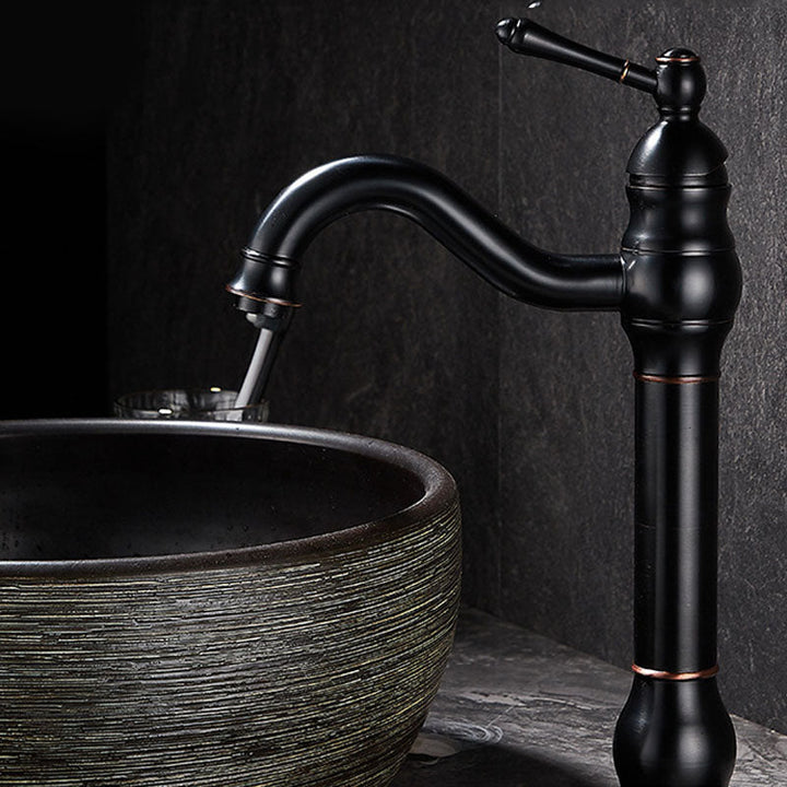 Lisslune | Vintage Bathroom Bathtub Faucet Single Lever Wall Mounted Bathtub Faucet