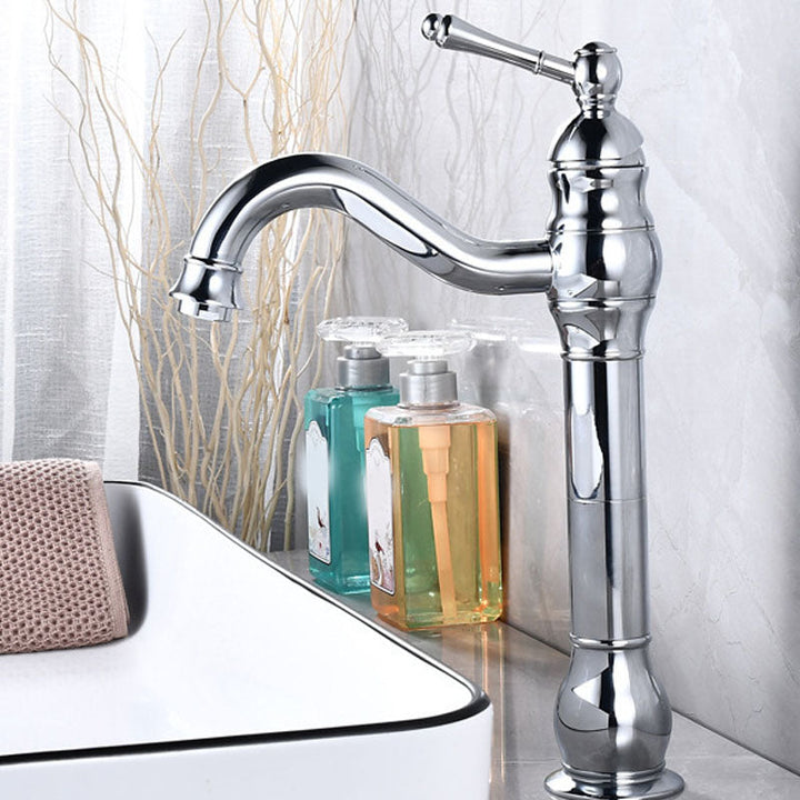 Lisslune | Vintage Bathroom Bathtub Faucet Single Lever Wall Mounted Bathtub Faucet