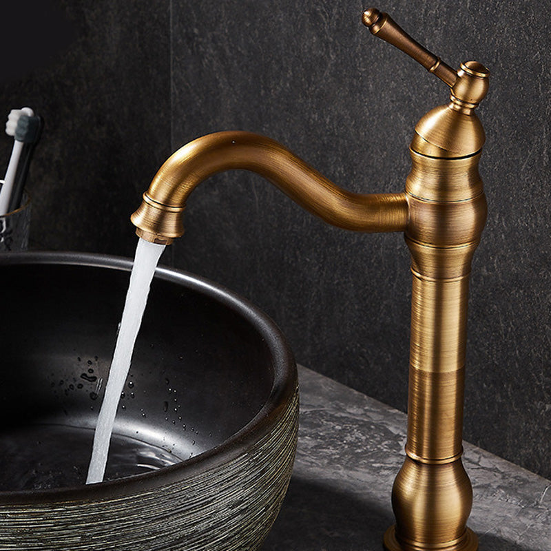 Lisslune | Vintage Bathroom Bathtub Faucet Single Lever Wall Mounted Bathtub Faucet