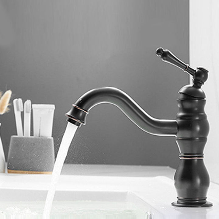 Lisslune | Vintage Bathroom Bathtub Faucet Single Lever Wall Mounted Bathtub Faucet