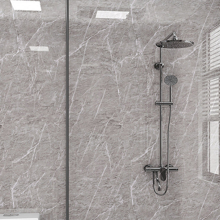 Lisslune | Marbling Peel & Stick Tile Stain Resistant Single Tile for Bathroom Splashback