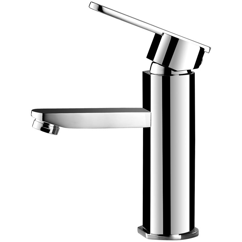 Lisslune | Bathroom Faucet Brass Lever Handle Single Hole Sink Faucet