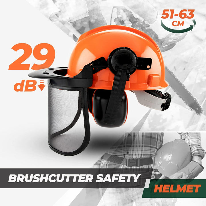 Lisslune | Forestry Safety Helmet with Face Shield & Ear Muffs – ArborMax