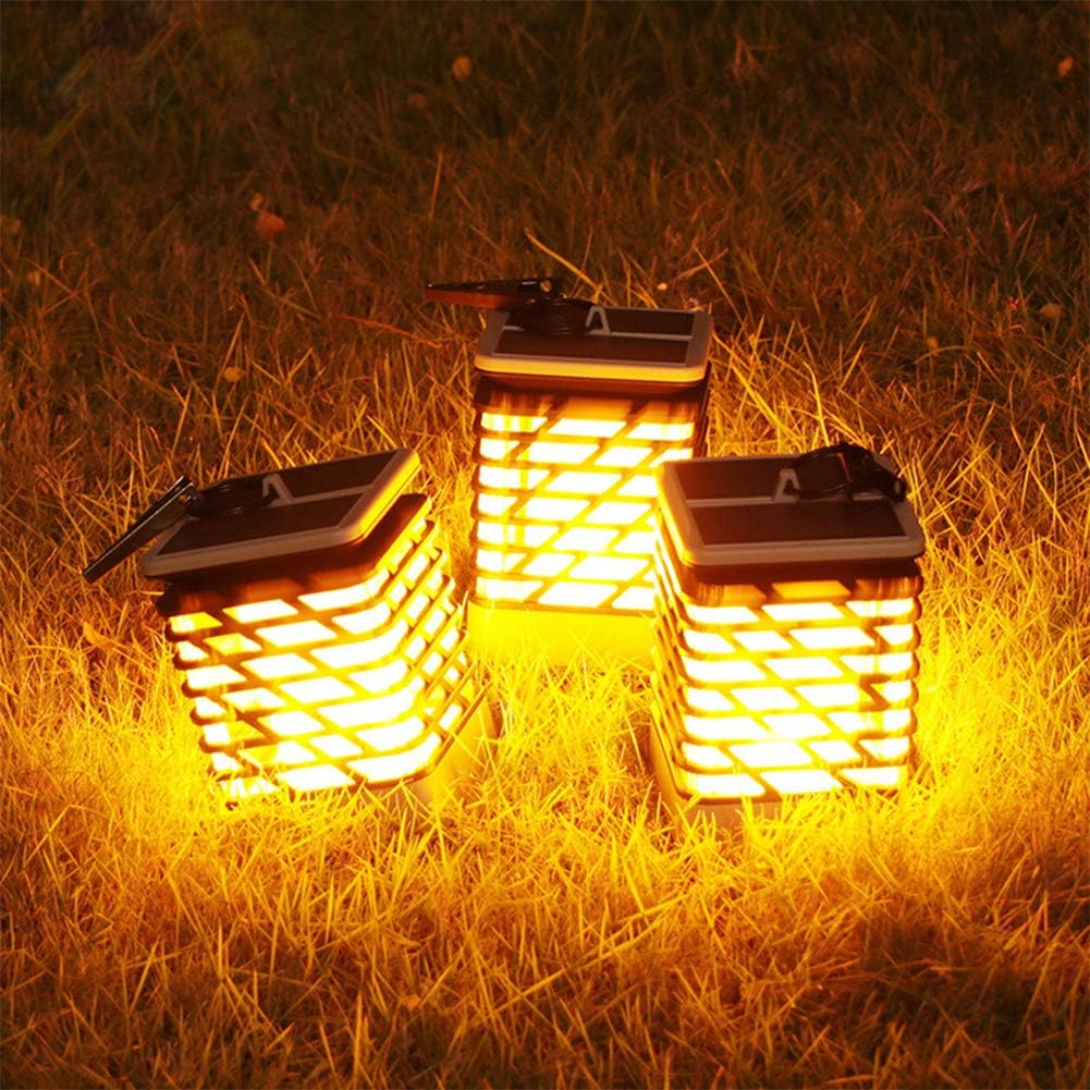 Lisslune | Solar LED garden lantern with ribbed design – Decorative outdoor lighting for garden