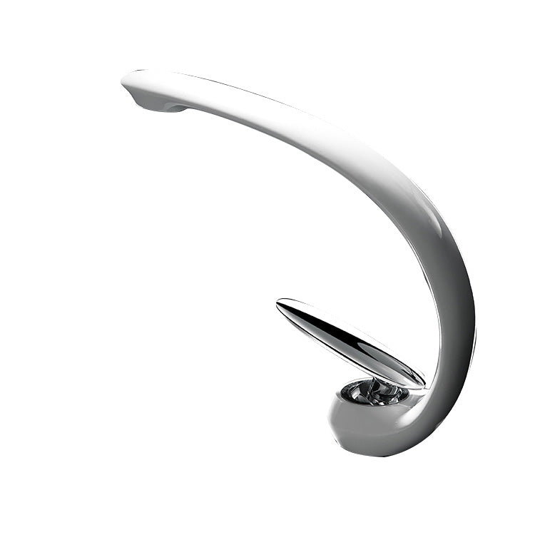 Lisslune | Unique bathroom waterfall faucet brass sink tap