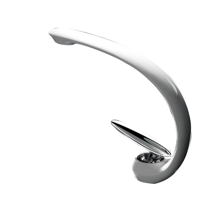 Lisslune | Unique bathroom waterfall faucet brass sink tap