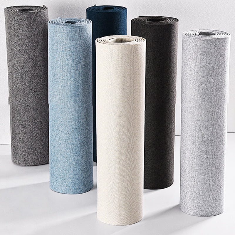 Lisslune | 3D-embossed splash guard panels peel and stick solid color wall cladding