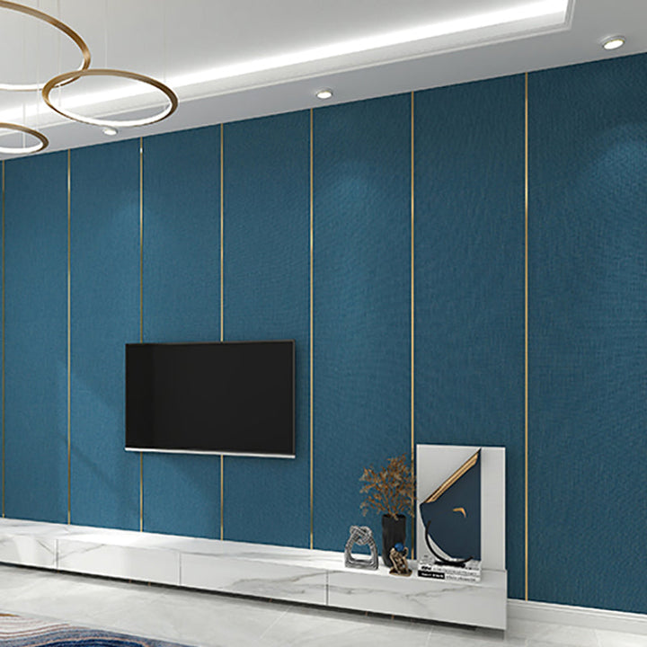 Lisslune | 3D-embossed splash guard panels peel and stick solid color wall cladding
