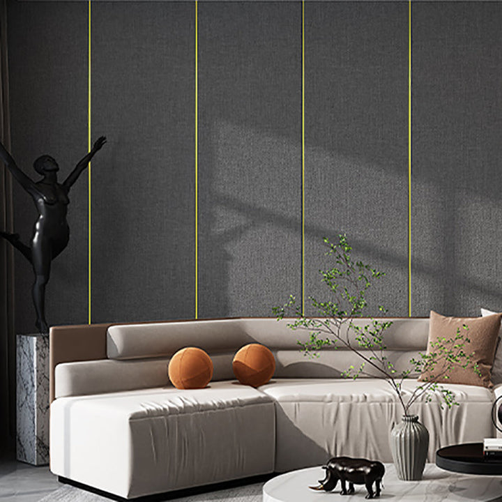 Lisslune | Modern Splash Guard Panels Waterproof Solid Color Peel-and-Stick Wall Covering